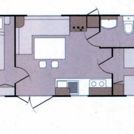 Kompleks wypoczynkowy Victoria Mobilehome Camping Jezera Lovisca 3*
